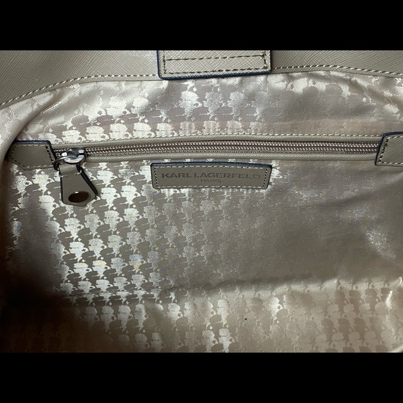 Karl Lagerfeld Saffiano Tote Bag - Picture 10 of 10